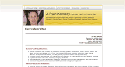 Desktop Screenshot of jryankennedy.com